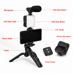 Smartphone & Camera Vlogging Studio Kit