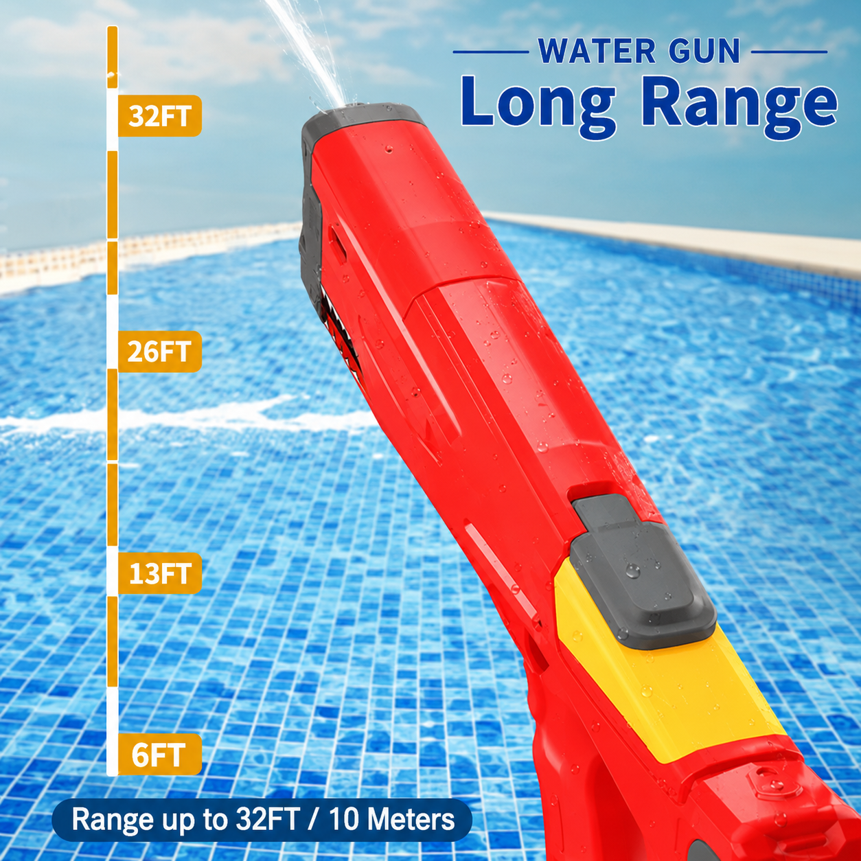 Electric Water Gun for Kids & Adults